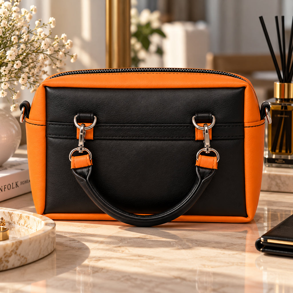 Structured Carry Organizer — Custom, Protective & Fully Configurable — Orange / Black