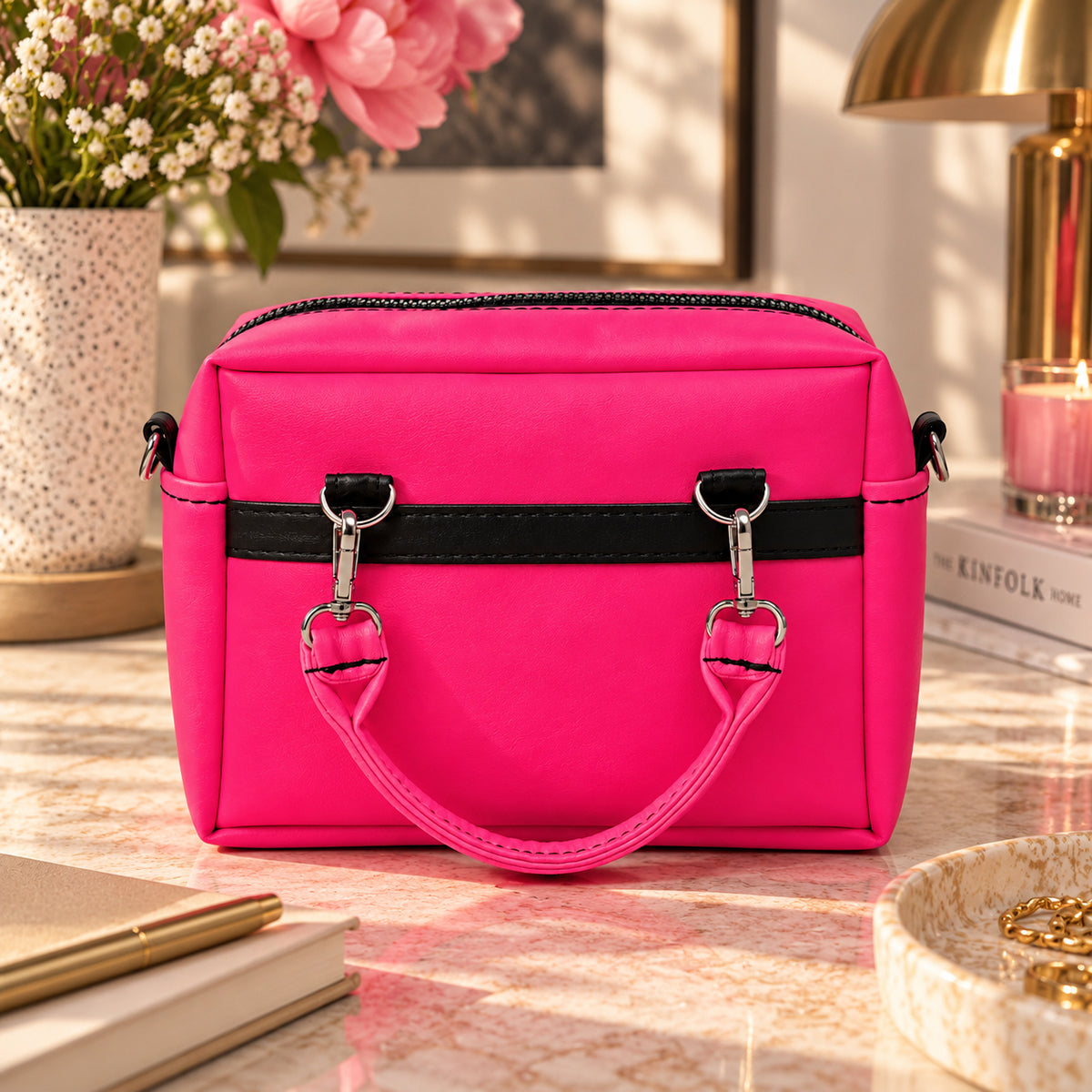 Structured Carry Organizer — Custom, Protective & Fully Configurable — Pink