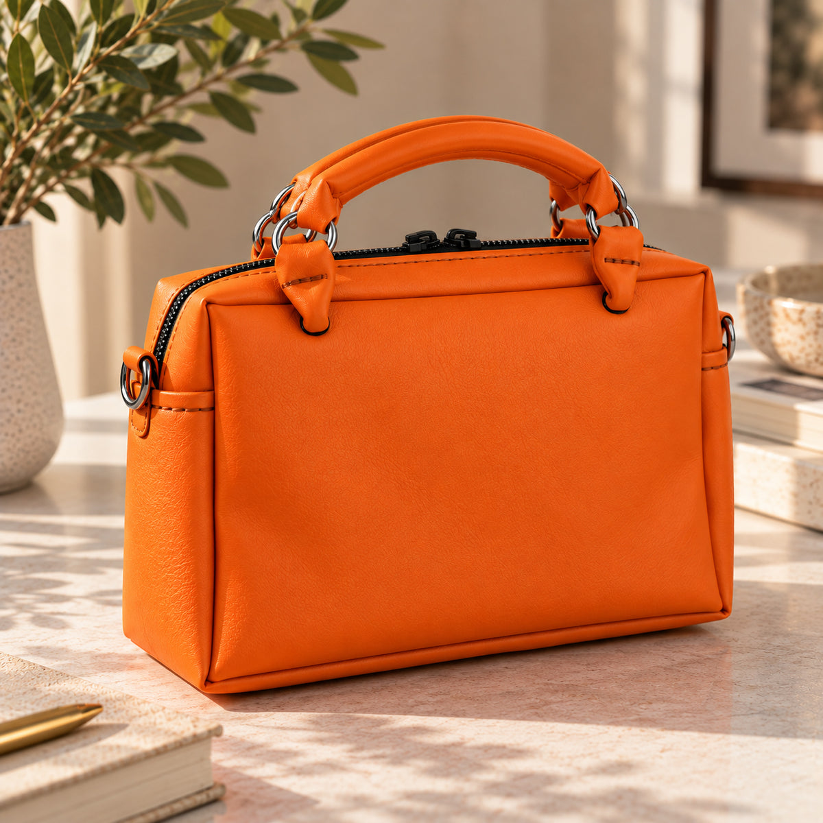 Structured Carry Organizer — Custom, Protective & Fully Configurable — Orange